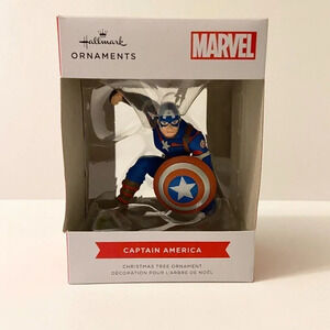 Hallmark Christmas Ornament Captain  America Marvel New